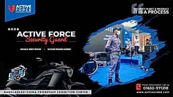 Event Security Guard in Dhaka Bike Show 2023 - Active Force
