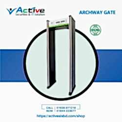 ZKTeco D1065S 6-Zone Archway Metal Detector Gate