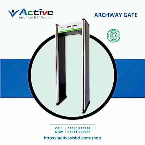 ZKTeco D1065S 6-Zone Archway Metal Detector Gate