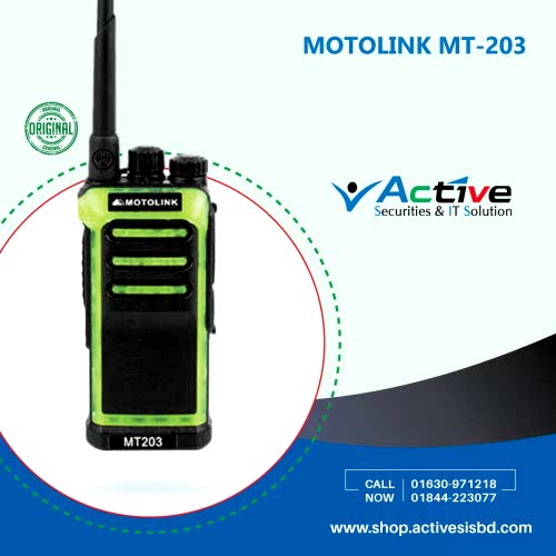 Motolink MT203 SBR Walkie Talkie